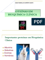 Proteinas em Bioquimica Clinica