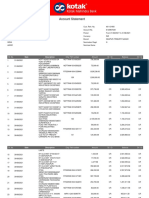 Account Statement: Description Date