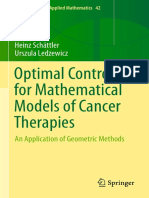 Optimal Control For Mathematical Models of Cancer Therapies - An Application of Geometric Methods