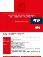 Instrução Operacional Emprestimo - Estado Do Maranhão