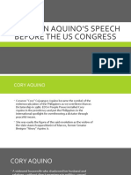 GUIDE 8 - Corazon Aquino's Speech