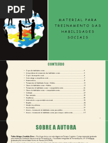 Material de Treinamento de HS Habilidades Sociais - Talita Pires