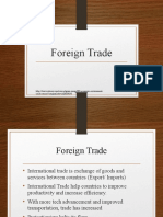 IGNOU MMPC-003 Foreign Trade Slides /notes