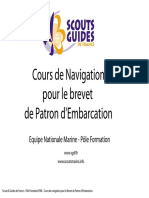 Coursde Navigation PE1