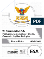 Os 0909-22-2º Simulado - Esa