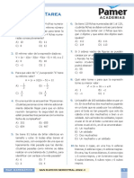 Razonamiento Matemático - Reg 13 - Máximos y Mínimos - Tarea