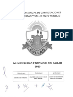 Programa Anual de Capacitaciones