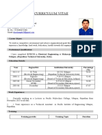 Curriculum Vitae: Dinesh Nagda