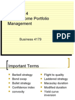 14 Fixed Income Portfolio Management