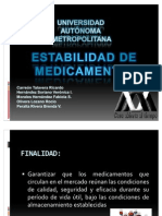 13 Estabilidad de Medicamentos