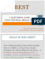 Cbest - Cset 2017