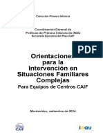 Orientaciones para La Intervención en Situaciones Familiares Complejas