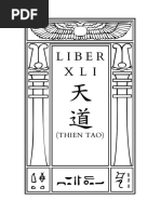 Liber XLI 天道 Thien Tao by Aleister Crowley