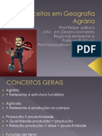 Aula 1 O Espaço Agrário No Brasil e No Mundo PDF