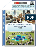 Plan de Comite de Gestión Del Bienestar