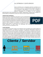 Computacion Personal Distribuida y Cliente Servidor