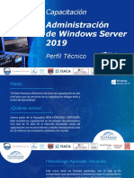 Administracion Windows Server 2019 cursoNH Perfil Tecnico