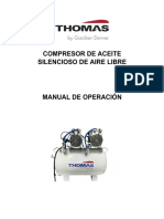 Manual - Compresor Thomas Doble Motor