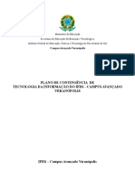 Plano de Contingência TI Veranópolis