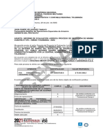 Segundo Consolidado de Evaluación MC - 079 Cenac 2022