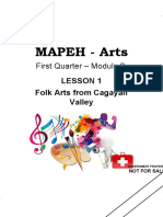 MAPEH - Arts: First Quarter - Module 2