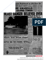 Amarillo Globe Times - July 30, 1956 - Page 1