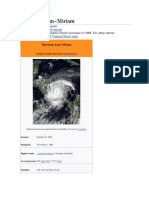 Hurricane Miriam Tropical Storm Joan