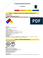 Para Hydroxy Di Phenyl Amine MSDS