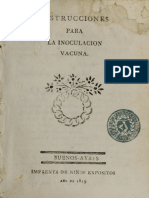 Gorman, Miguel-Instrucciones Inoculación Vacuna