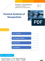 Chemical Synthesis of Nanoparticles