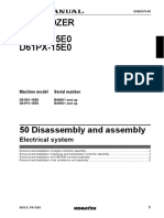 Bulldozer D61EX-15E0 D61PX-15E0: 50 Disassembly and Assembly