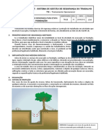 TO - 22 - Treinamento Periódico - Escavação e Fundação