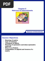 CHP 5 Matrices Determinants1