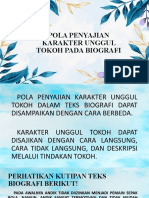 Pola Penyajian Karakter Unggul Tokoh Pada Biografi