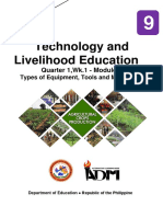 Tle9 q1 Mod1 Types of Equipment Tools and Materials v5