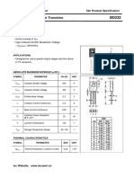 Isc BD232: Isc Silicon NPN Power Transistor