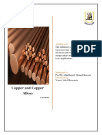 Copper and Copper Alloys