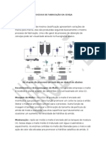 Processo de Fabricação Da Ceveja