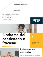 Sindrome Del Condenado A Fracasar