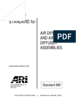 2001 Standard For: Air Diffusers and Air Diffuser Assemblies