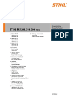 Stihl MS290 Farm Boss Parts List