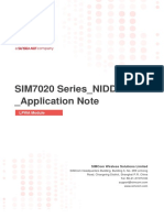 SIM7020 Series - NIDD - Application Note - V1.01