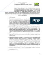 Contrato de Obra Pública A Precios Unitarios y Tiempo Determinado