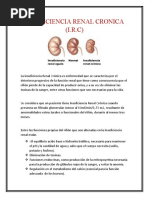 INSUFICIENCIA RENAL CRONICA Pracico