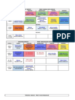 Propuesta Horaria II Semestre