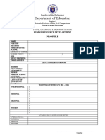 6 - 2020 Profile Sheet For Training Proponents & Resource Speakers