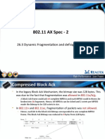 802.11 AX Spec - 2: 26.3 Dynamic Fragmentation and Defragmentation