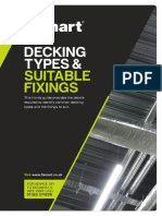 Decking Types &: Suitable Fixings