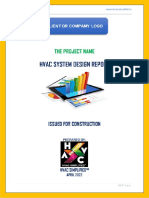 HVAC System Design Report Master Document