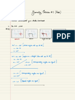 Geometry Exercise - 1 (Redo) (Cie Cmabridge Mathematics Answer Guide)